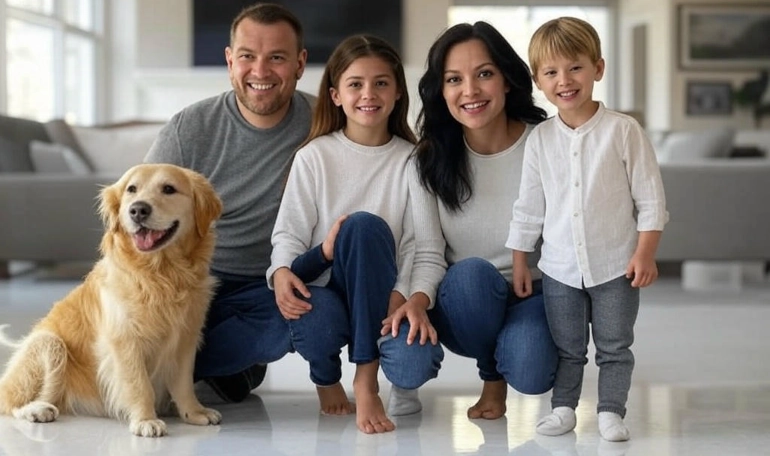 Holthmam Porcelanato - A opção ideal para famílias felizes